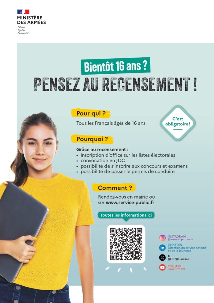 pensez au recensement