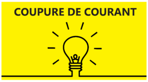 coupure de courant