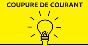 coupure de courant