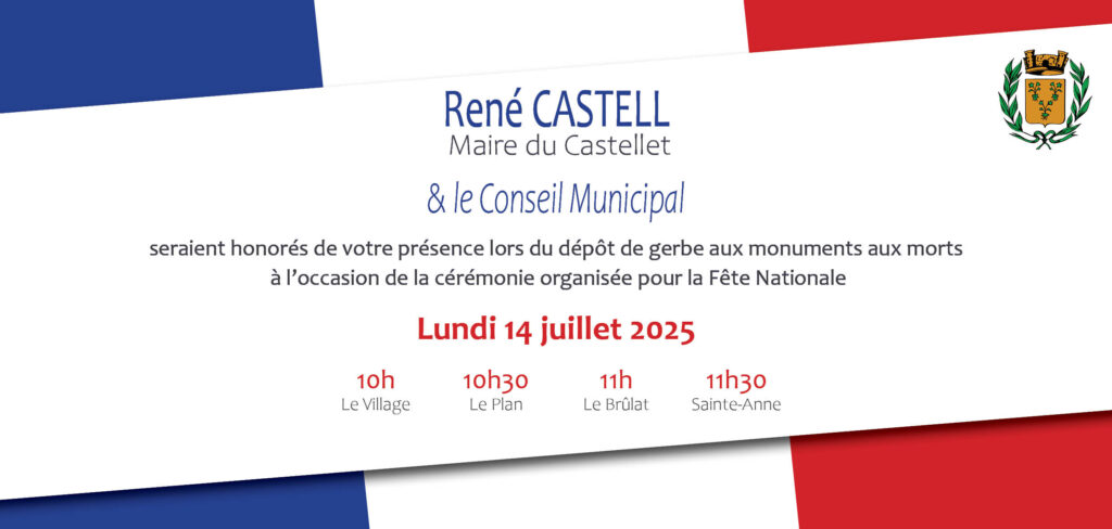 invitation 14 juillet 2025
