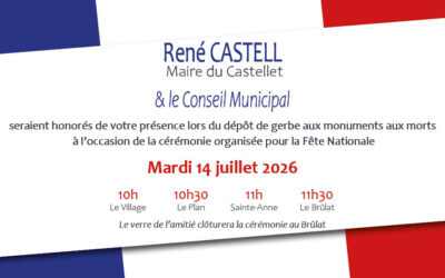 Cérémonie du 14 juillet