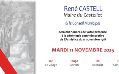 Commémoration du 11 novembre