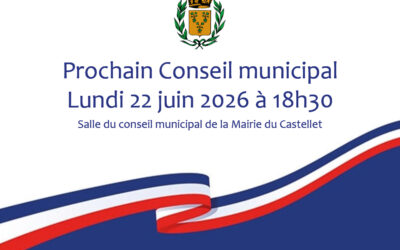 Conseil Municipal 22/06