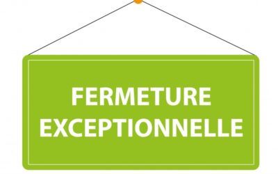 Fermeture exceptionnelle – Mairie du Plan